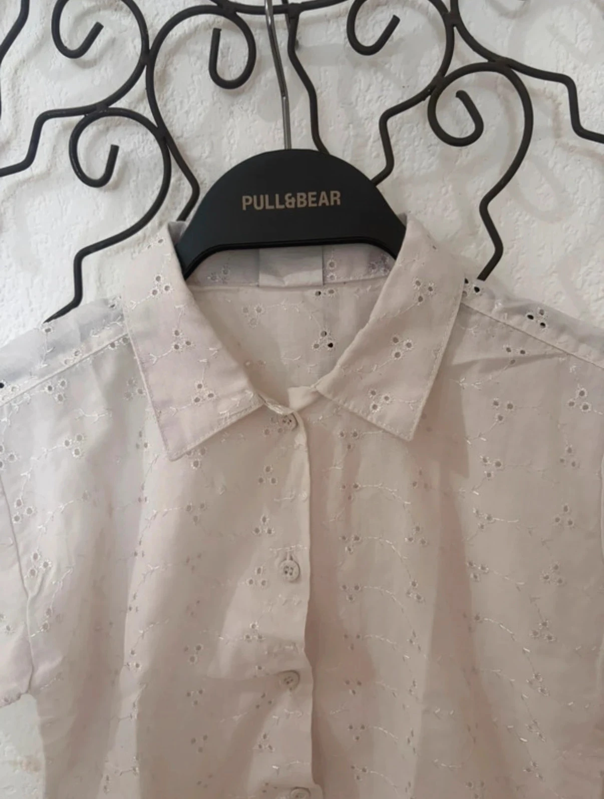 Blouse blanche en broderie anglaise Taille 5 ans (108 cm) – photo 3
